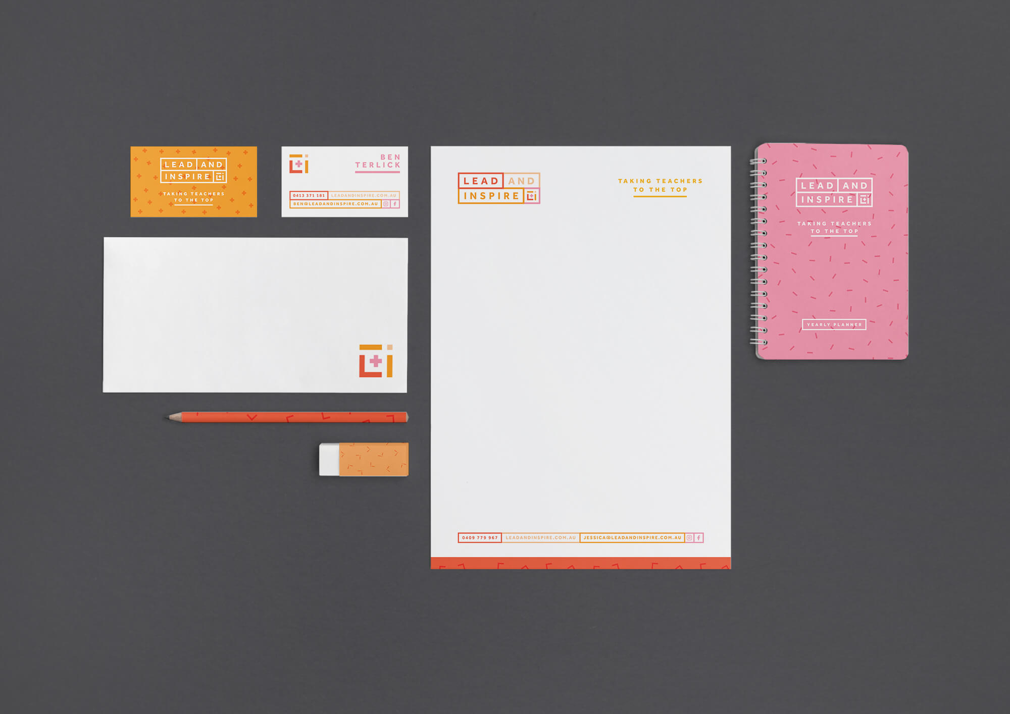 Lead and inspire stationary