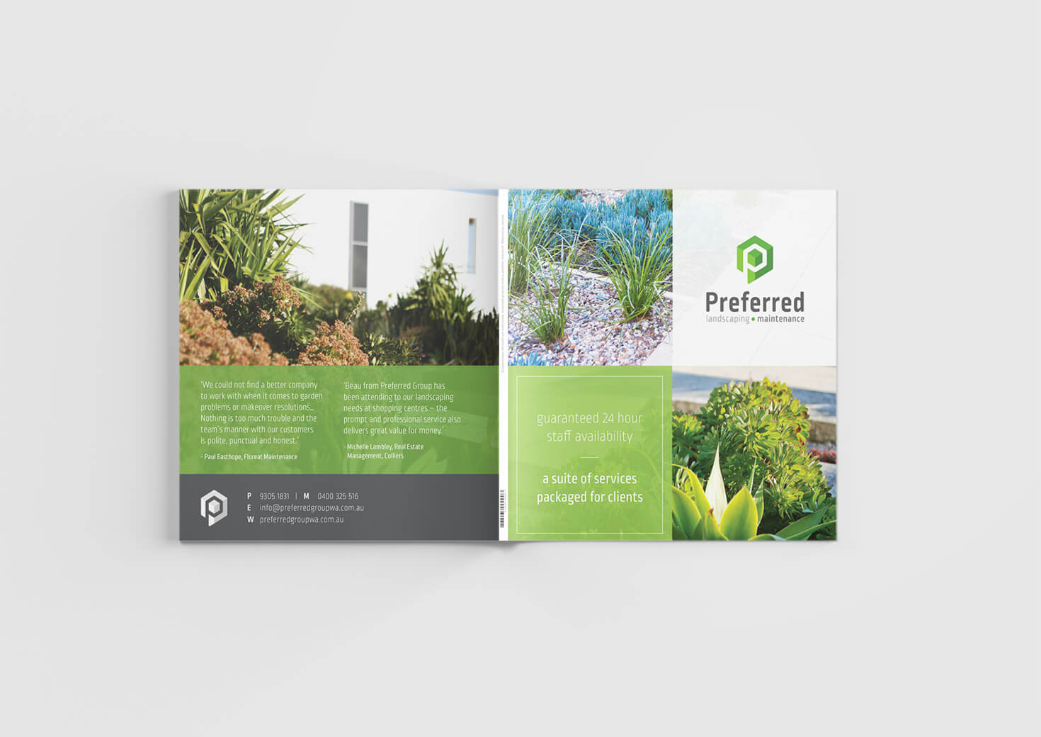 Preferred group flyer design