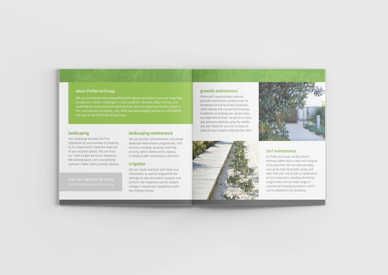 Preferred group flyer design