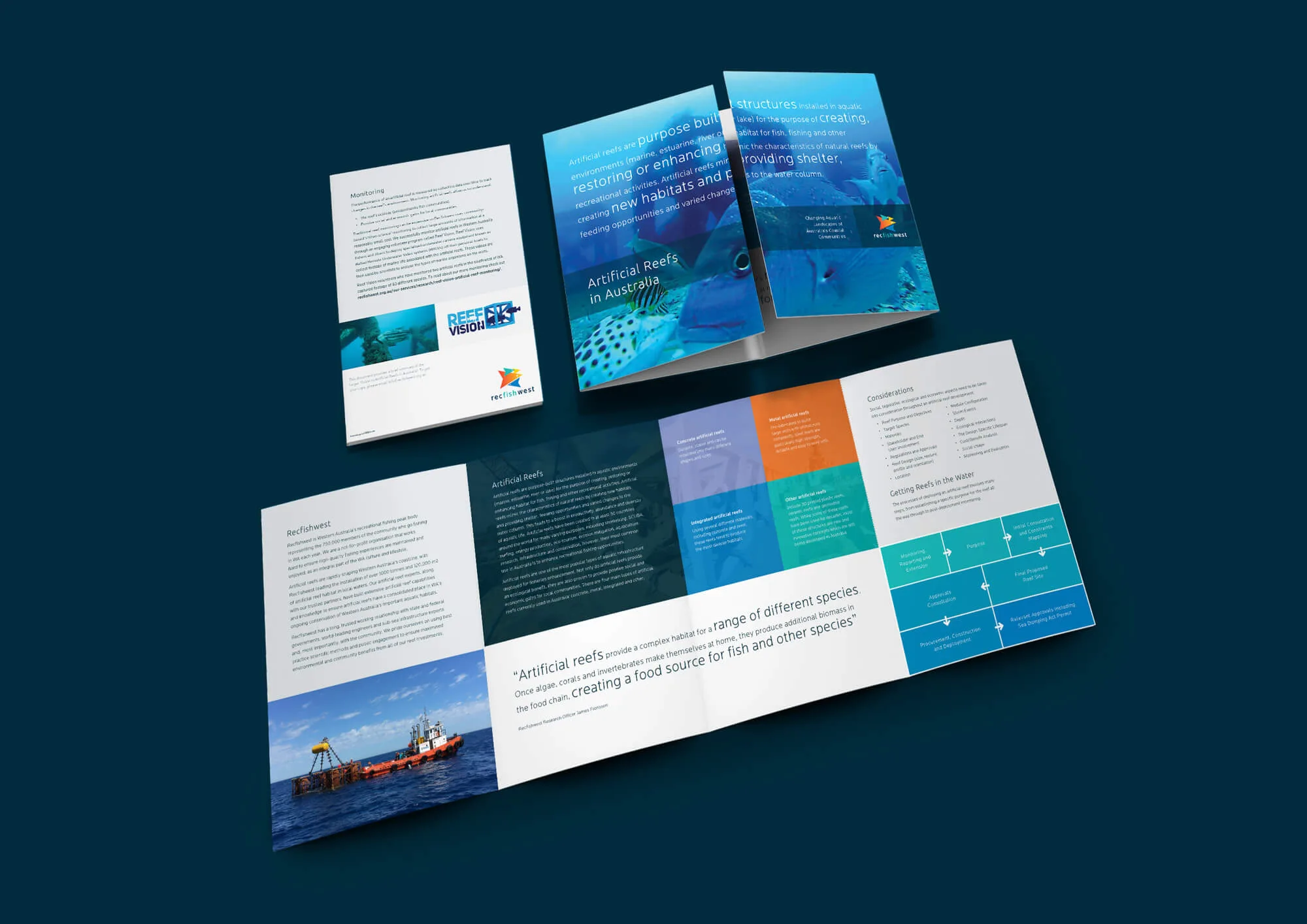 Recfishwest artificial reef brochure