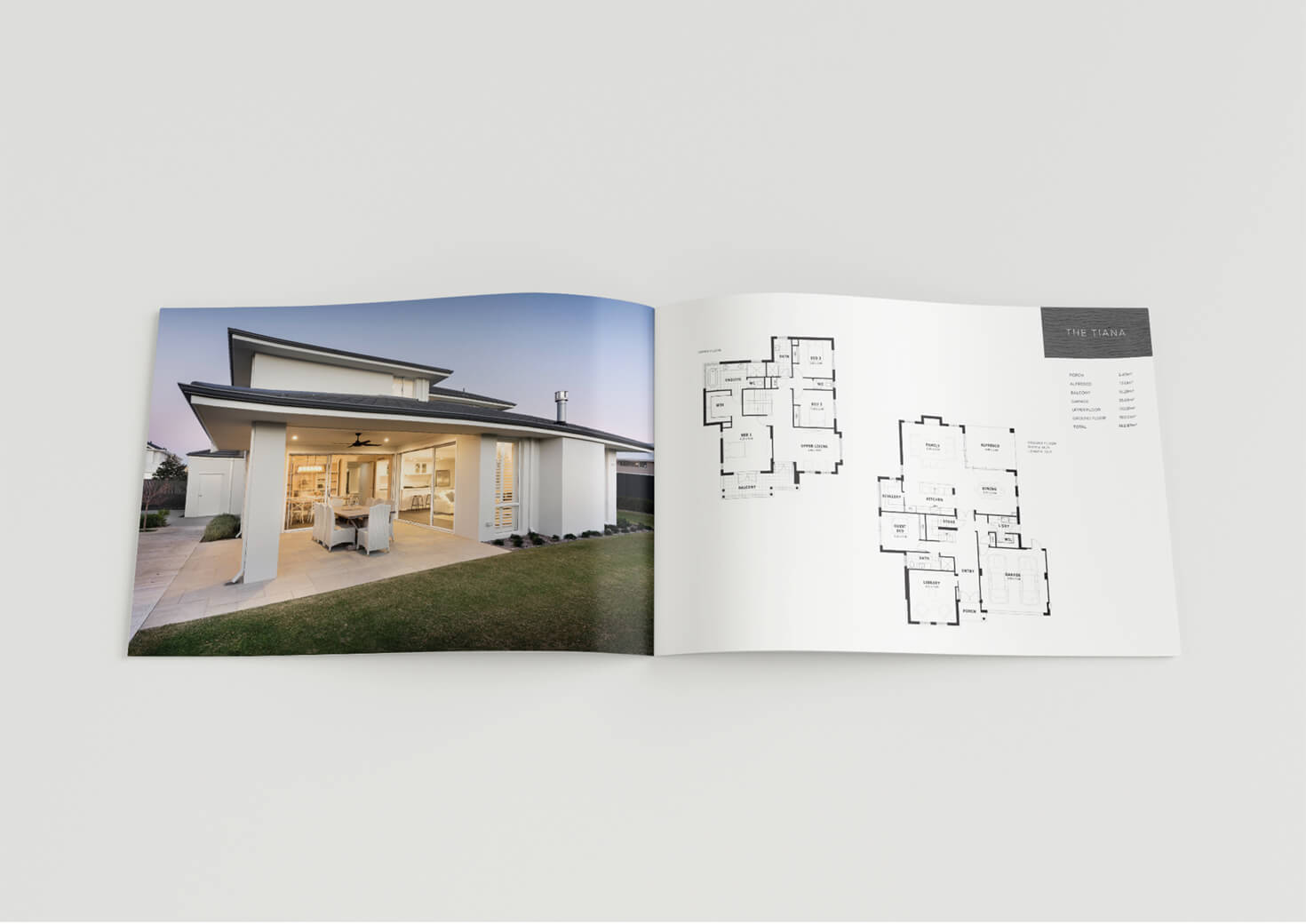 Coast homes brochure design