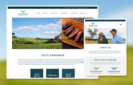 Taste Dardanup website